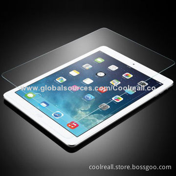 Ultra-clear 9H tempered glass screen protector for iPad 2/3/4, manufacturer